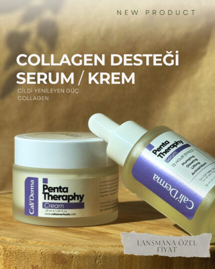 Cali’Derma Collagen Set Serum ve Krem Seti